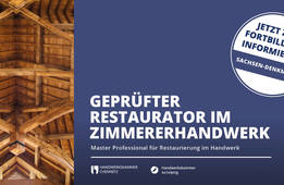 Gepr. Restaurator im Zimmererhandwerk - Teil 2
