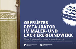 Gepr. Restaurator im Maler- und Lackiererhandwerk - Teil 2 