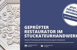 Gepr. Restaurator im Stuckateurhandwerk - Teil 2